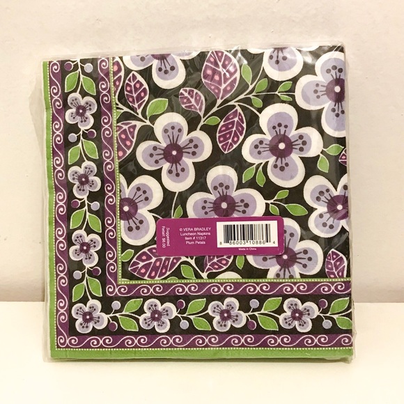 Vera Bradley Paper Plates & Napkins Set - Picture 5 of 6